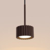 Suspension AURA 1 Brun GX53 | Sollux