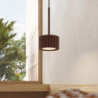 Suspension AURA 1 Brun GX53 | Sollux