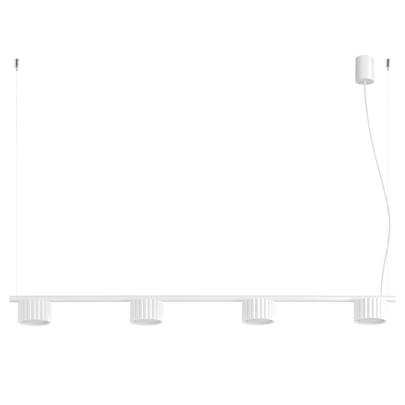 Lustre AURA 4 Blanc GX53 | Sollux