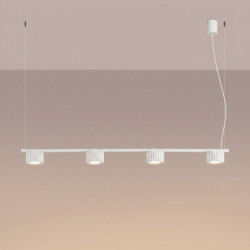 Lustre AURA 4 Blanc GX53 | Sollux