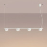Lustre AURA 4 Blanc GX53 | Sollux