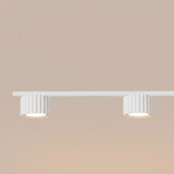 Lustre AURA 4 Blanc GX53 | Sollux