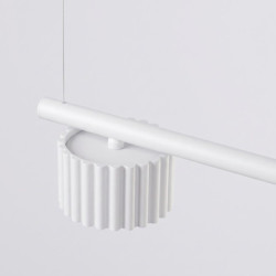 Lustre AURA 4 Blanc GX53 | Sollux