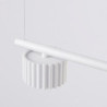 Lustre AURA 4 Blanc GX53 | Sollux