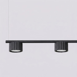 Lustre AURA 4 Noir GX53 | Sollux