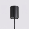 Lustre AURA 4 Noir GX53 | Sollux
