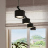 Lustre AURA 4 Noir GX53 | Sollux