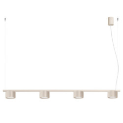 Lustre AURA 4 Beige GX53 | Sollux
