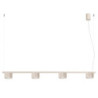 Lustre AURA 4 Beige GX53 | Sollux