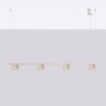 Lustre AURA 4 Beige GX53 | Sollux