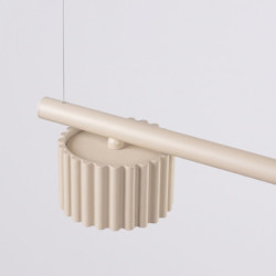 Lustre AURA 4 Beige GX53 | Sollux