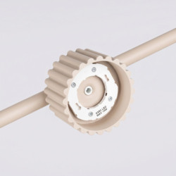 Lustre AURA 4 Beige GX53 | Sollux