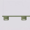 Lustre AURA 4 Vert Olive GX53 | Sollux