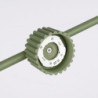 Lustre AURA 4 Vert Olive GX53 | Sollux