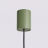 Lustre AURA 4 Vert Olive GX53 | Sollux