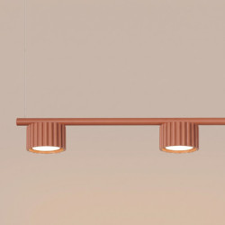 Lustre AURA 4 Ocre Rouge GX53 | Sollux