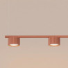 Lustre AURA 4 Ocre Rouge GX53 | Sollux
