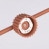 Lustre AURA 4 Ocre Rouge GX53 | Sollux