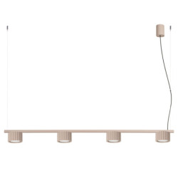 Lustre AURA 4 Taupe GX53 | Sollux