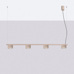 Lustre AURA 4 Taupe GX53 | Sollux