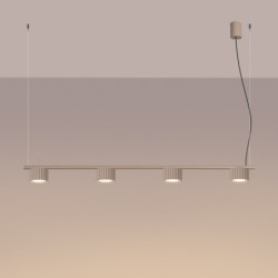 Lustre AURA 4 Taupe GX53 | Sollux