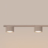 Lustre AURA 4 Taupe GX53 | Sollux