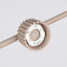 Lustre AURA 4 Taupe GX53 | Sollux