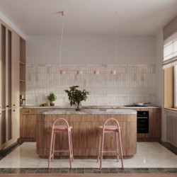 Lustre AURA 4 Rose GX53 | Sollux