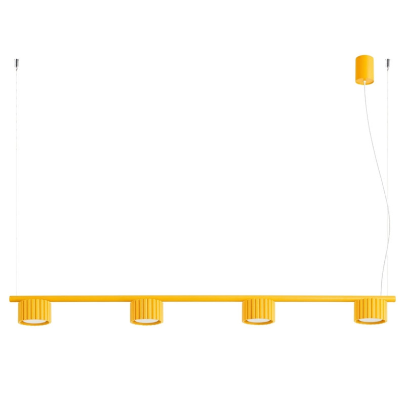 Lustre AURA 4 Jaune GX53 | Sollux