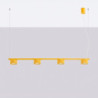Lustre AURA 4 Jaune GX53 | Sollux