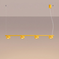 Lustre AURA 4 Jaune GX53 | Sollux
