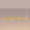 Lustre AURA 4 Jaune GX53 | Sollux