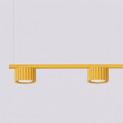 Lustre AURA 4 Jaune GX53 | Sollux
