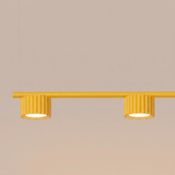 Lustre AURA 4 Jaune GX53 | Sollux