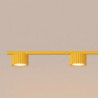 Lustre AURA 4 Jaune GX53 | Sollux