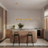 Lustre AURA 4 Jaune GX53 | Sollux