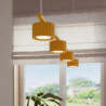 Lustre AURA 4 Jaune GX53 | Sollux