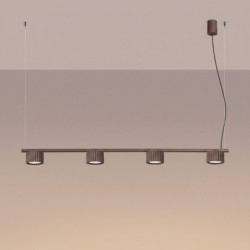 Lustre AURA 4 Brun GX53 | Sollux