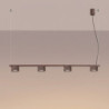 Lustre AURA 4 Brun GX53 | Sollux