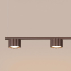 Lustre AURA 4 Brun GX53 | Sollux