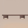 Lustre AURA 4 Brun GX53 | Sollux