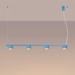 Lustre AURA 4 Azur GX53 | Sollux