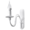 Applique MINERWA en acier blanc