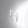 Applique MINERWA en acier blanc