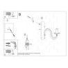 Applique MINERWA en acier blanc