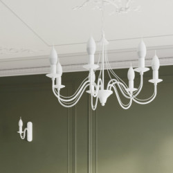 Applique MINERWA en acier blanc