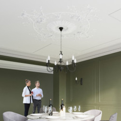 Lustre MINERWA 3 bras en acier noir