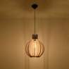 Lampe pendante ARANCIA en bois naturel