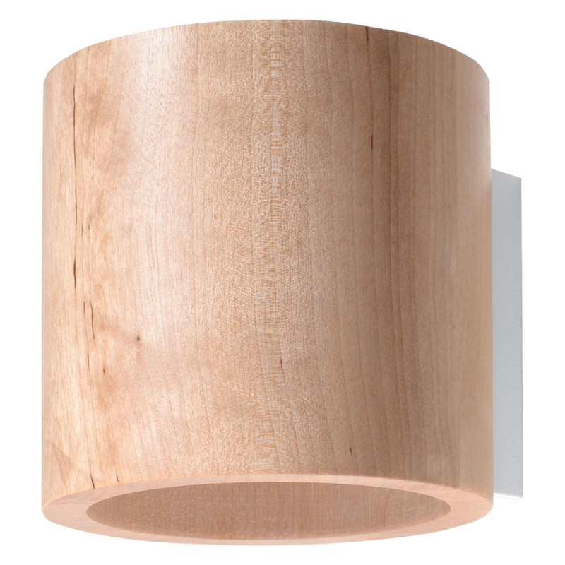ORBIS - Applique en bois naturel