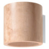 ORBIS - Applique en bois naturel